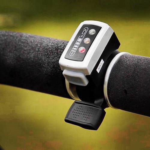 Thumb throttle used to control the GolfBoard